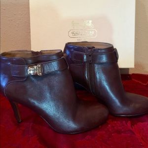 Coach Sondra Chestnut Leather